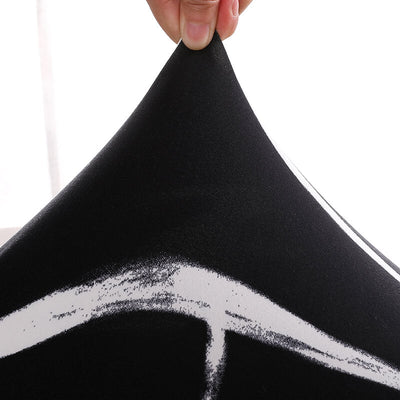 Svart Bi-Stretch Stoltrekk