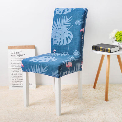 Blomstret Stoltrekk (Blå-Rosa)