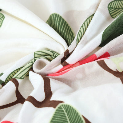 Blomstret Stoltrekk (Grønn-Rosa)