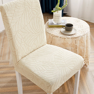 Beige Leaf Vanntett Stoltrekk