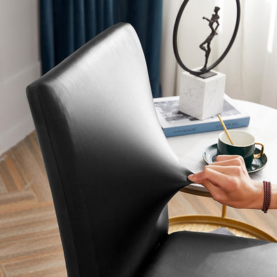 Svart Stoltrekk I Kunstskinn