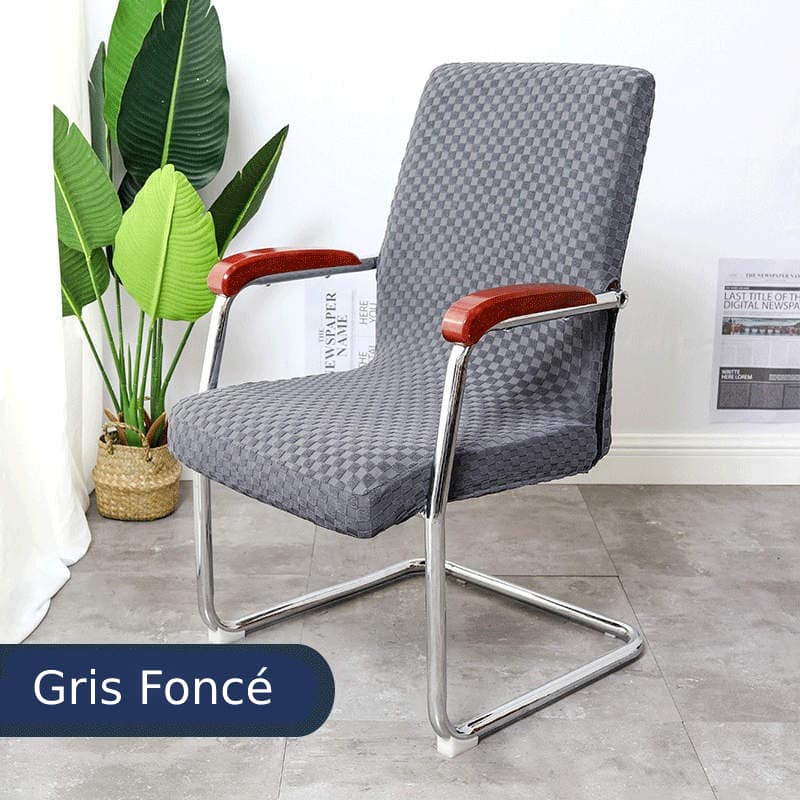 Mørkegrå Kontorstoltrekk