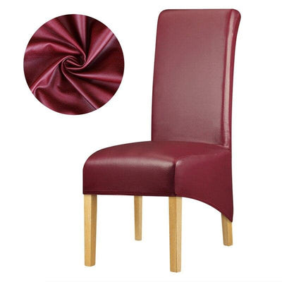 Deluxe Faux Leather Stoltrekk Burgundy Red