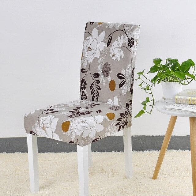 Grey Floral Stoltrekk