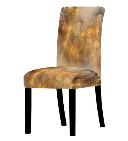 Beige Marmorert Stoltrekk