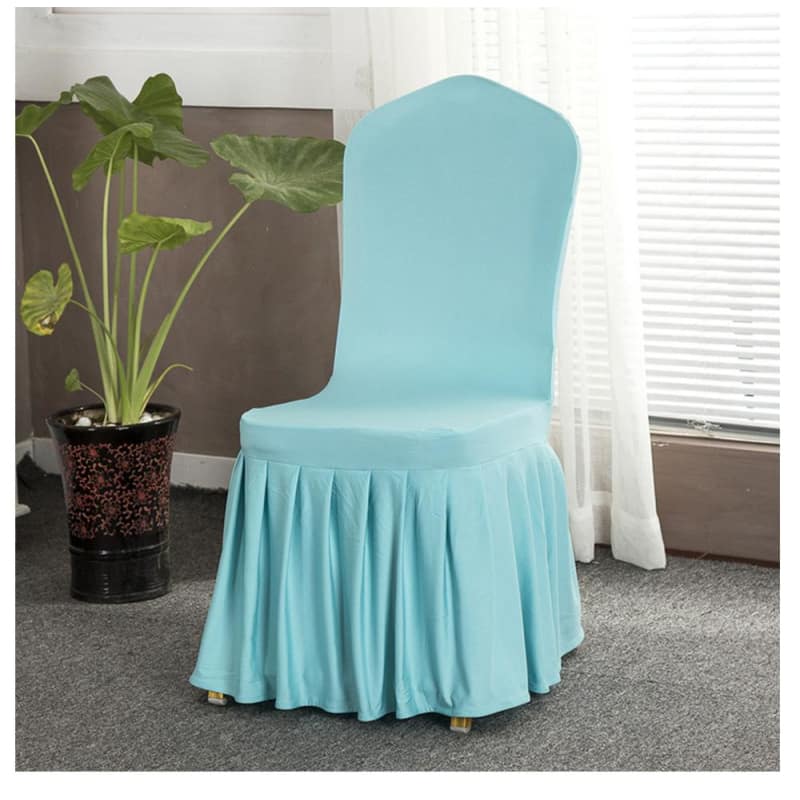 Turkisblått Bryllupsstoltrekk