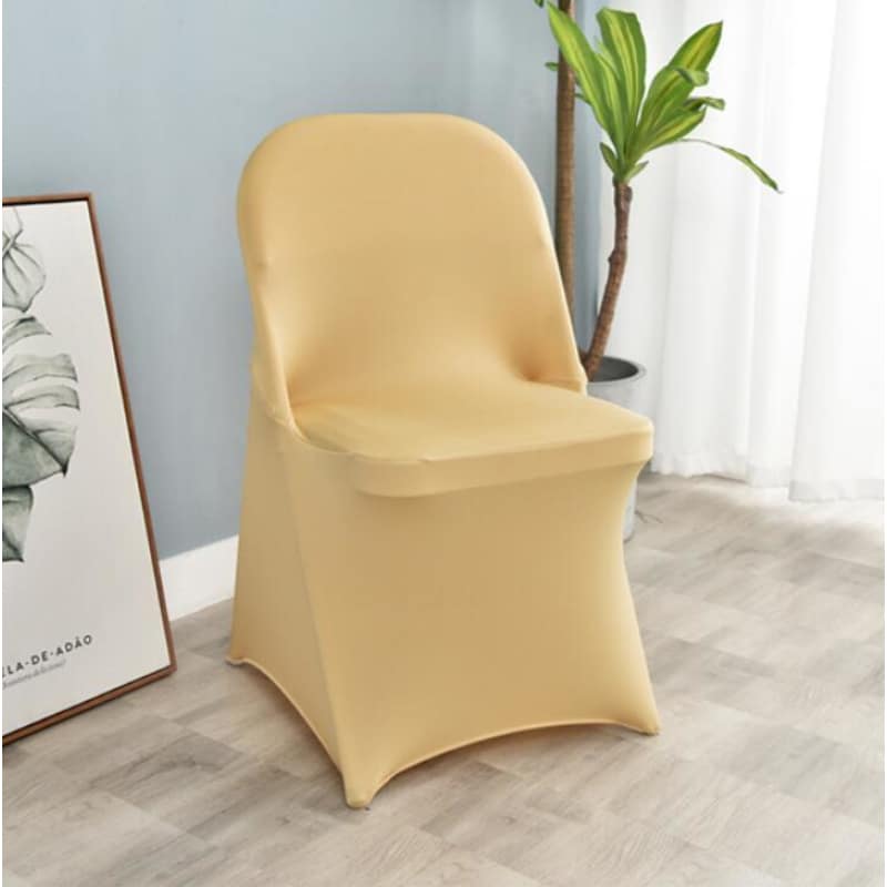 Beige Trekk Til Bryllupsstol