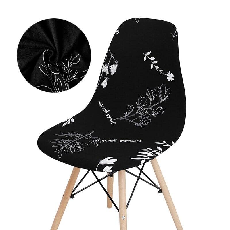 Scandinavian Black Floral Stoltrekk