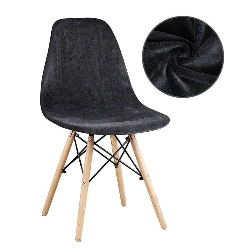 Grey Velvet Scandinavian Stoltrekk