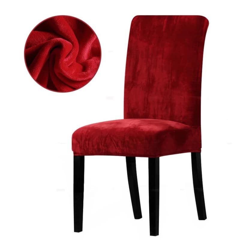 Burgundy Velvet Stoltrekk