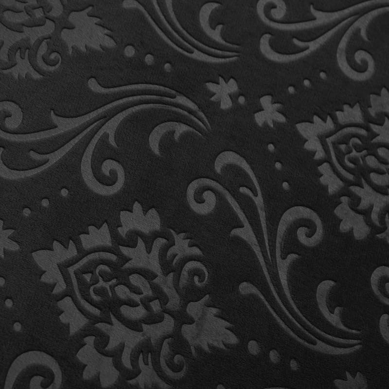 Sort Lys Velvet Stoltrekk