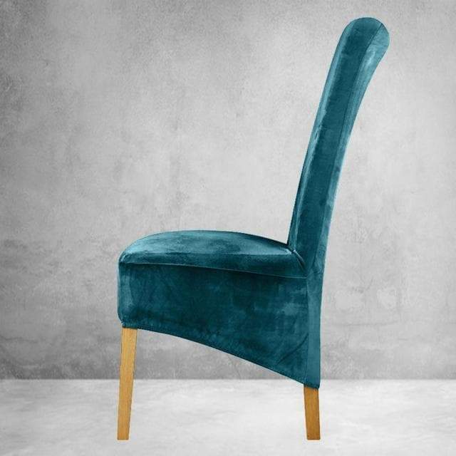 Xl Velvet Stoltrekk Duck Blue