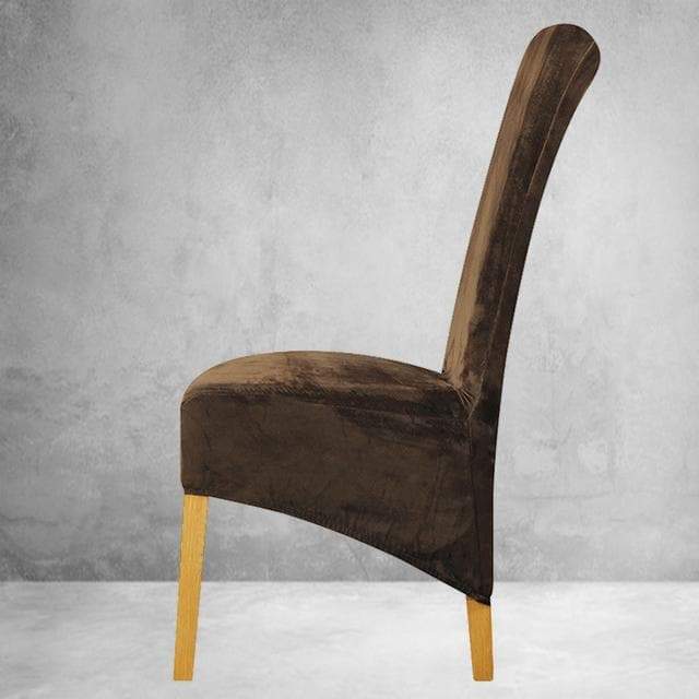 Coffee Brown Velvet Xl Stoltrekk