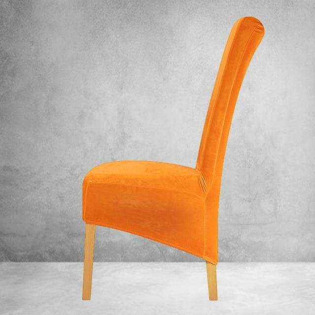 Orange Velvet Xl Stoltrekk