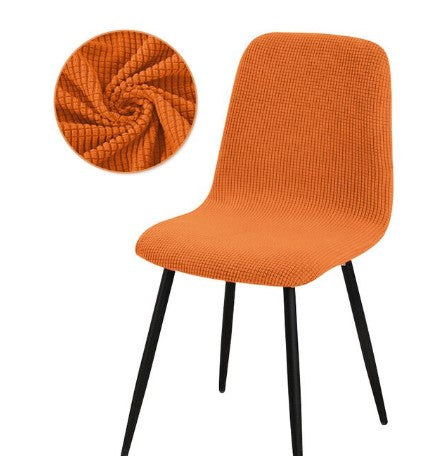 Oransje Jacquard Stoltrekk